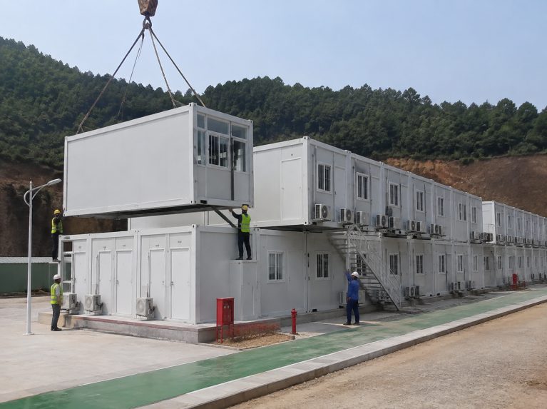 秦皇岛集装箱办公室与工程营地房
